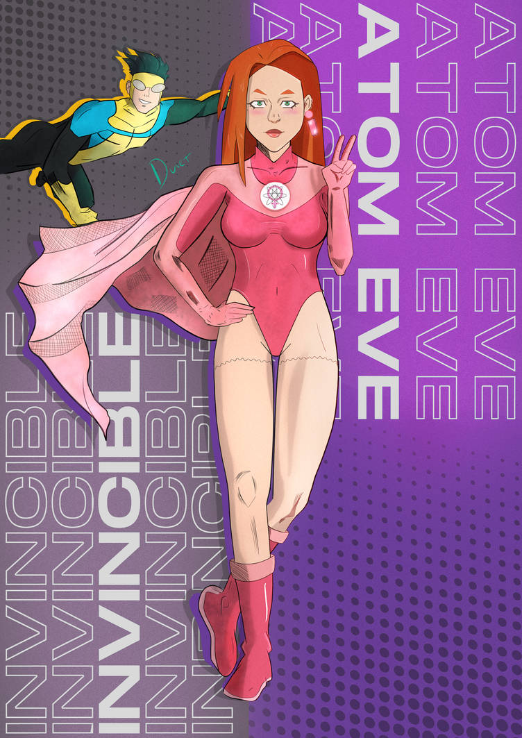 Invincible And Atom Eve By Arthzed On DeviantArt invincible-and-atom-eve-by-arthzed-on-deviantart