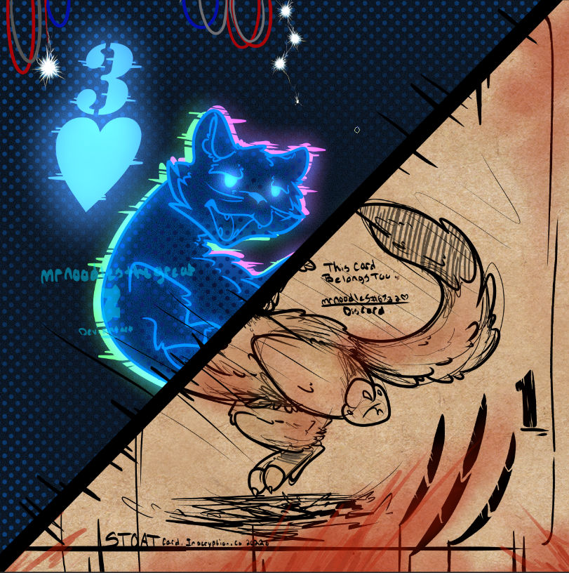 ( Warning. Inscryption spoilers. ) STOAT by mrnoodlesthegreat on DeviantArt