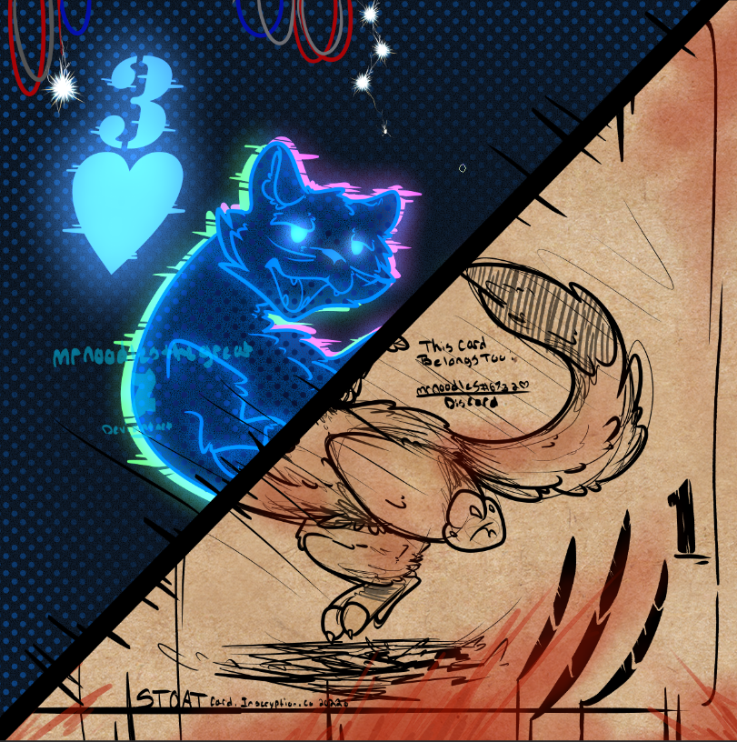 ( Warning. Inscryption spoilers. ) STOAT by mrnoodlesthegreat on DeviantArt