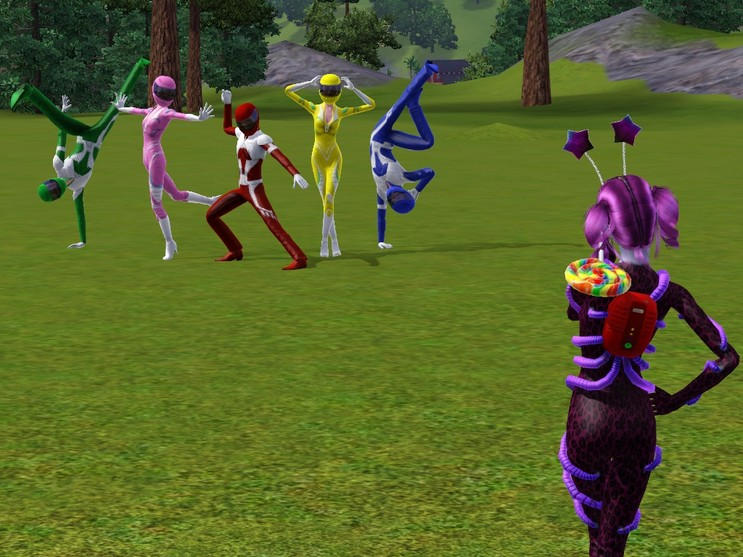 Power Rangers The Sims 3 by tyrblue on DeviantArt