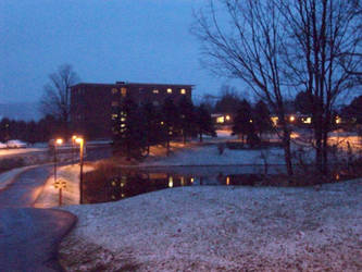 First Campus Snowfall