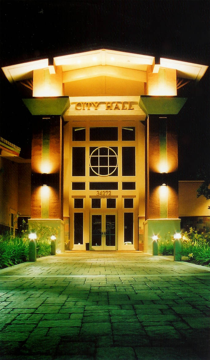 Yucaipa City Hall at Night by codedrhapsody on DeviantArt
