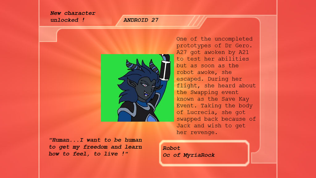 Android 27 by MyriaRock on DeviantArt