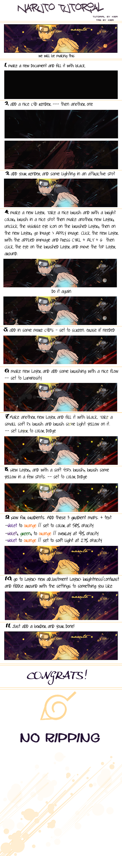 Naruto Signature Tutorial