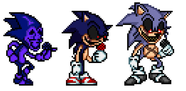 PCSONIC (Sonic.exe Remake) Early Sprites by DamiXGuin on Newgrounds