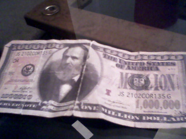 $1,000,000 Dollar Bill by sheep-ninja481 on DeviantArt