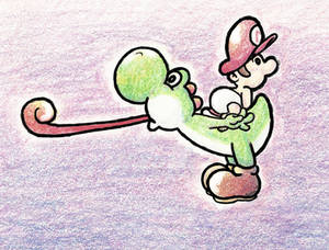 Yoshi and Baby Mario