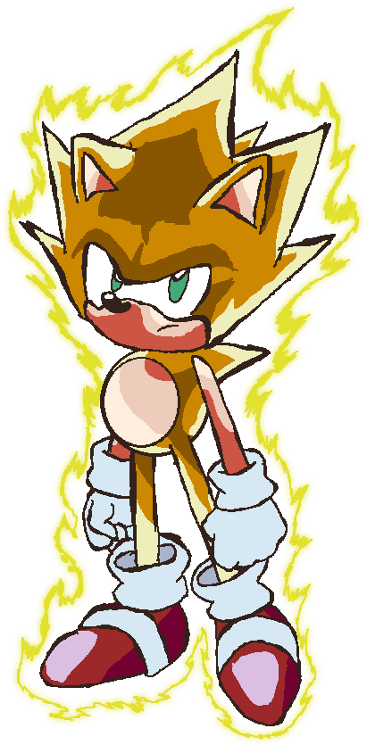 Sonic 3 Styled Super Sonic (Fleetway Comics) by TannerTW25 on DeviantArt