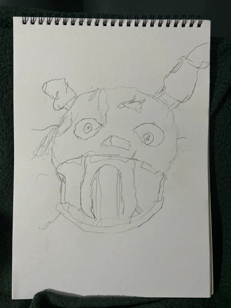 I made a drawing of spring trap! by Leobax09 on DeviantArt