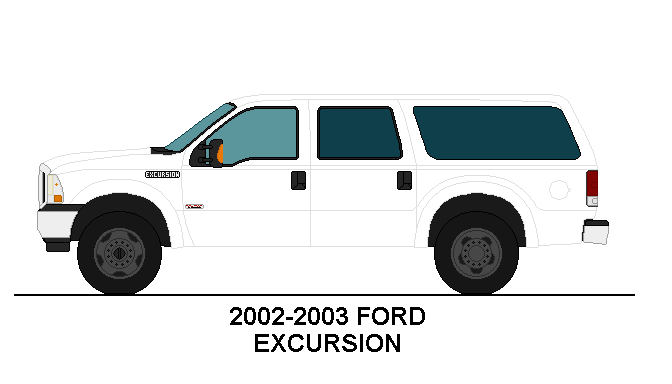 Line Drawing Ford Excursion 2002-2003 Ford Excursion by hooknhalligan132 on DeviantArt