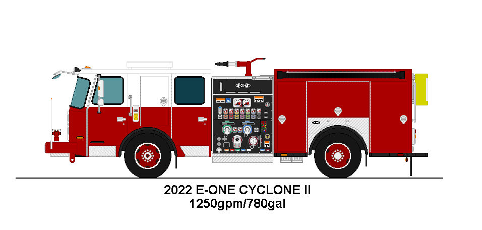 2022 E-One Cyclone II Pumper by hooknhalligan132 on DeviantArt