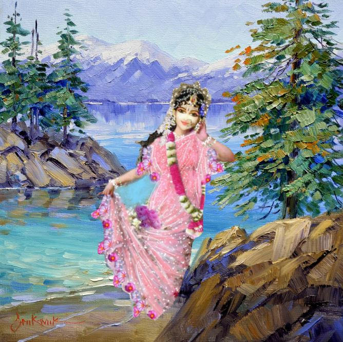 Radha Rani in vrindavan by VrindavanColors on DeviantArt