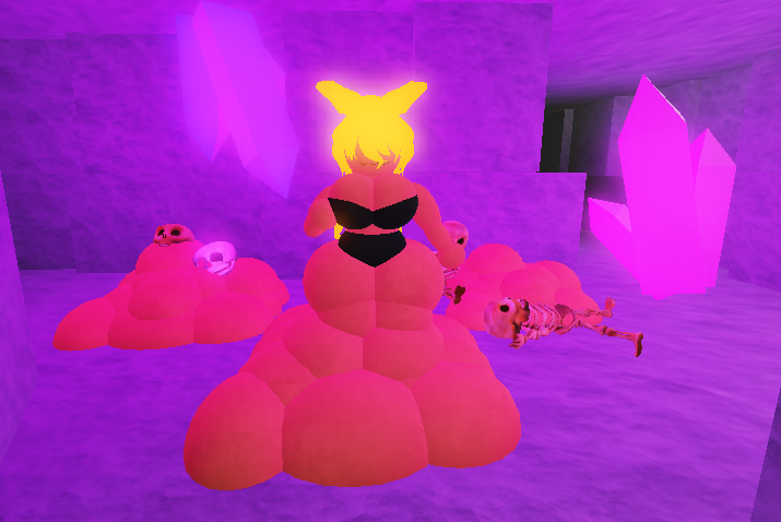 The temple of curse! (ROBLOX slime inflation game) by TheFlatorLover -- Fur  Affinity [dot] net