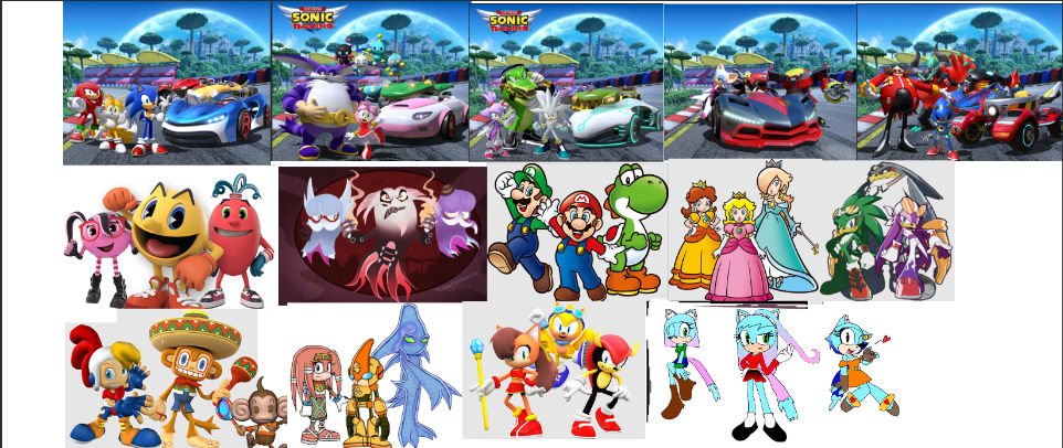 Sonic Racing Fan Roster my Team Sonic Racing DLC by Ponyluve09 on DeviantArt
