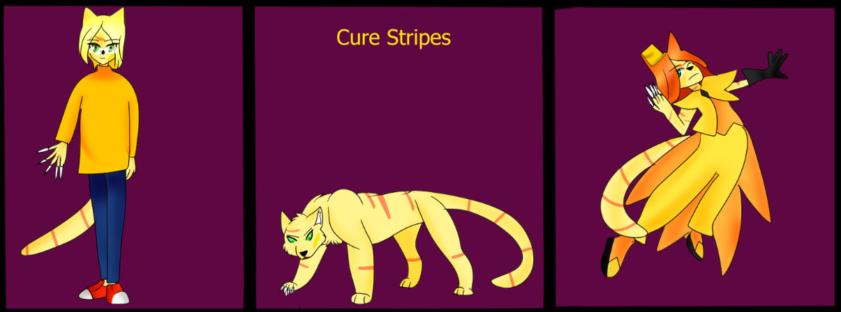 Curing Stripes Undergu Pretty Cure- Cure Stripes by Ponyluve09 on DeviantArt