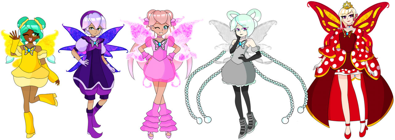 Kinoko Fae Pretty Cure second redeisgn by Ponyluve09 on DeviantArt