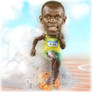 Usain Bolt: FAST FASTER THE BOLT