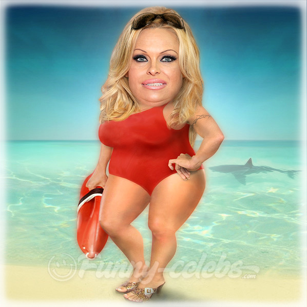 PAMELA ANDERSON - Supersized Baywatch