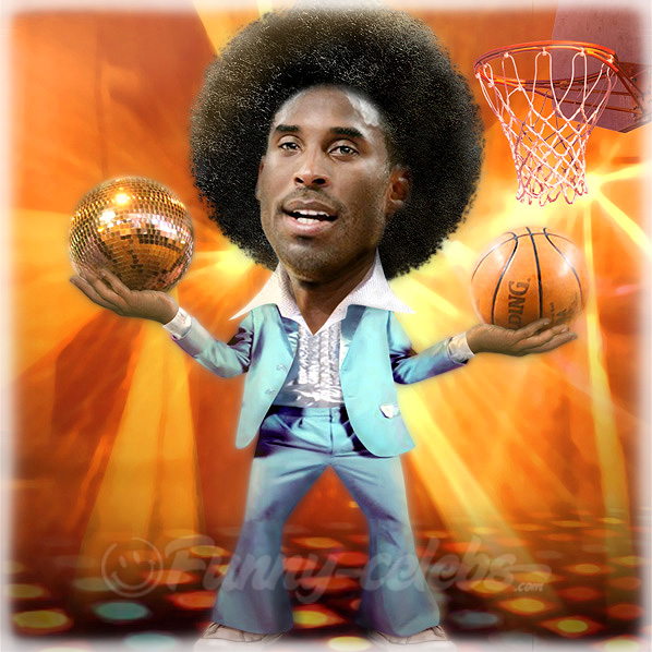 KOBE BRYANT- Disco fever at the basketball floor