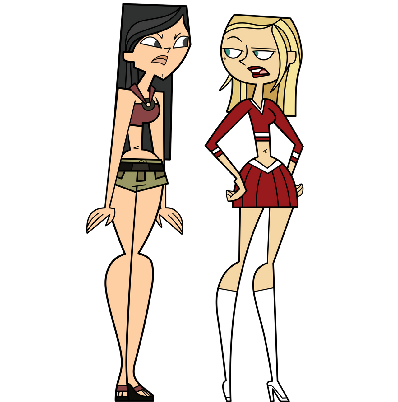 Heather Meet Amy Total Drama By ECTTTAN On DeviantArt heather-meet-amy-total-drama-by-ectttan-on-deviantart