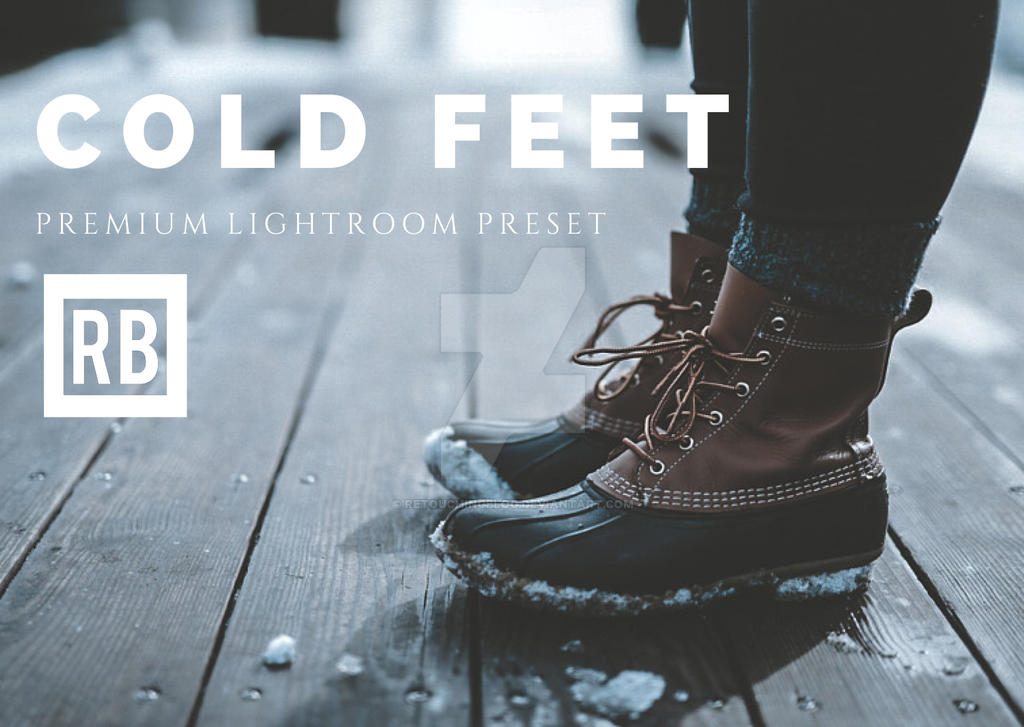 Premium Lightroom Preset - Cold Feet