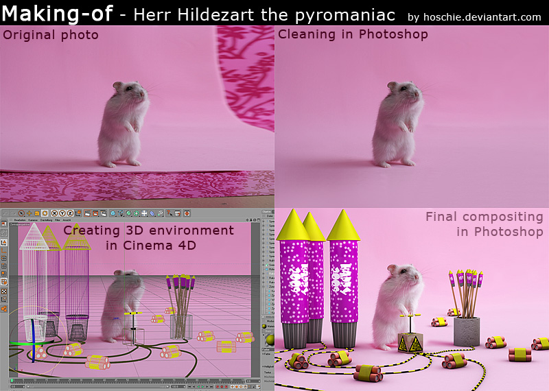 Making-of Herr Hildezart Pyro