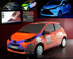 3D Projectionmapping for Toyota Aygo on IAA 2015