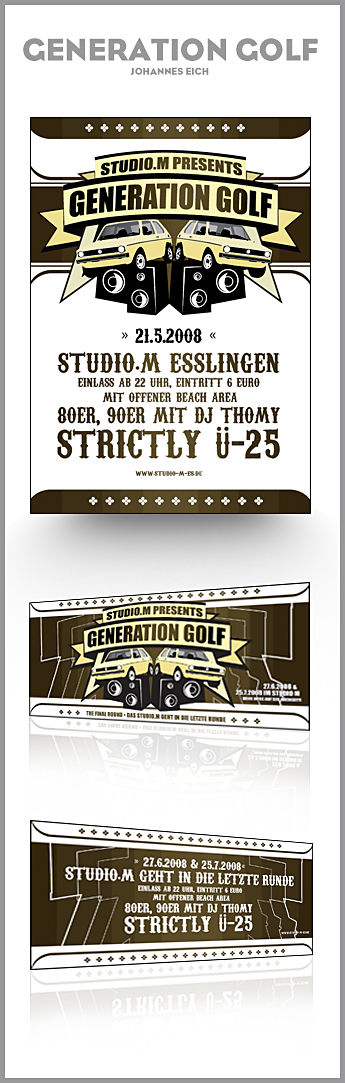 GenerationGolf Poster+Flyer