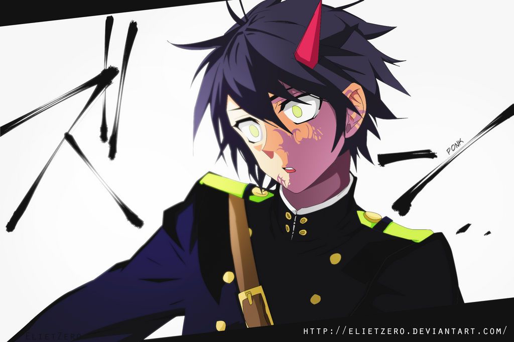 Owari no Seraph Manga 34 - Yuuichirou Colored