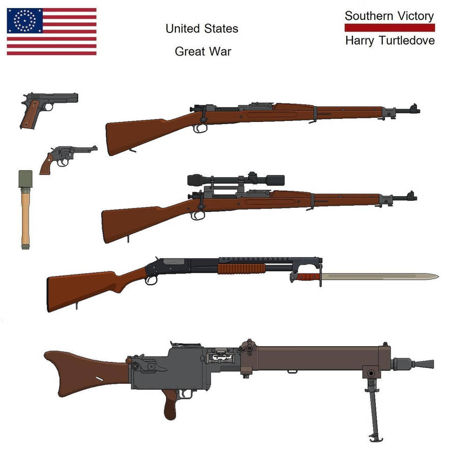 United States Army Great War Small Arms by Johny529440 on DeviantArt