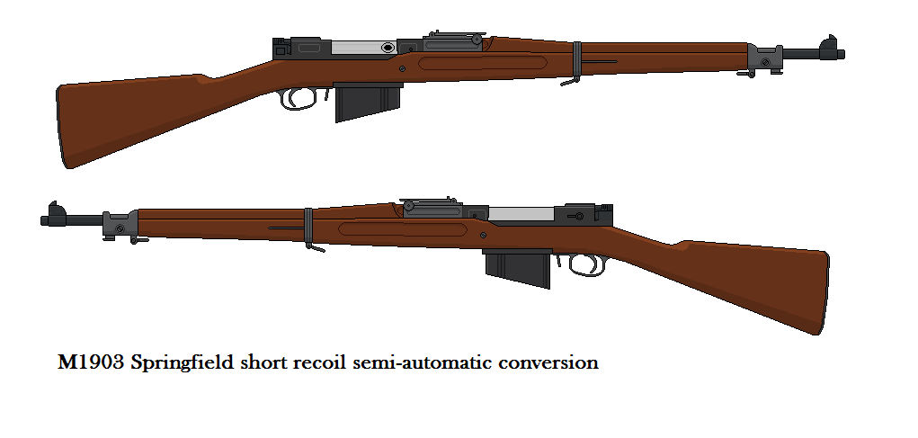 Springfield Auto Mod M1903 Springfield semi-automatic conversion by Johny529440 on DeviantArt