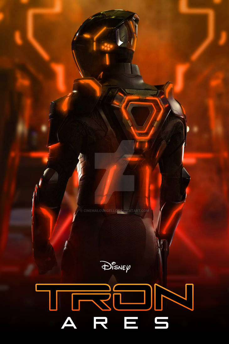 Disney Tron Ares Movie Poster by CinemaloungeLLC on DeviantArt