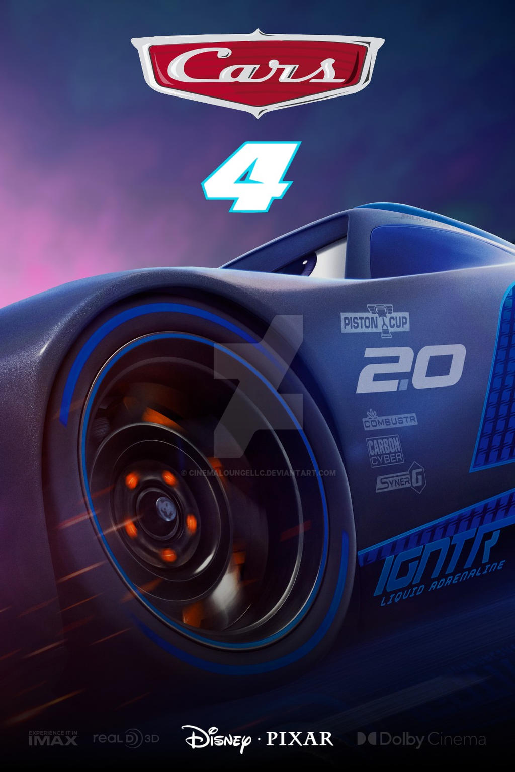 Disney Pixar Cars 4 Movie Poster By CinemaloungeLLC On DeviantArt disney-pixar-cars-4-movie-poster-by-cinemaloungellc-on-deviantart