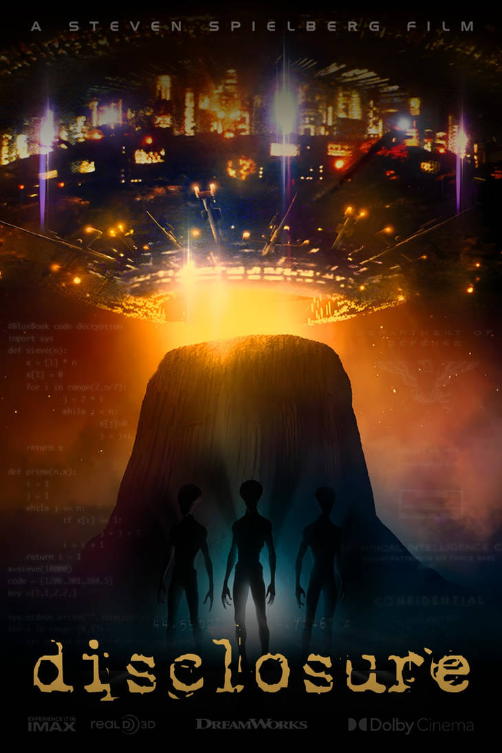 Disclosure 2026 Movie Poster Steven Spielberg By CinemaloungeLLC On disclosure-2026-movie-poster-steven-spielberg-by-cinemaloungellc-on