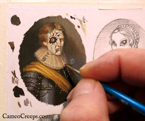 This Artist Paints Portraits Of Tiny Noble Monsters, And They’re Absolutely Beautiful This Artist Paints Portraits Of Tiny Noble Monsters, And They’re Absolutely Beautiful