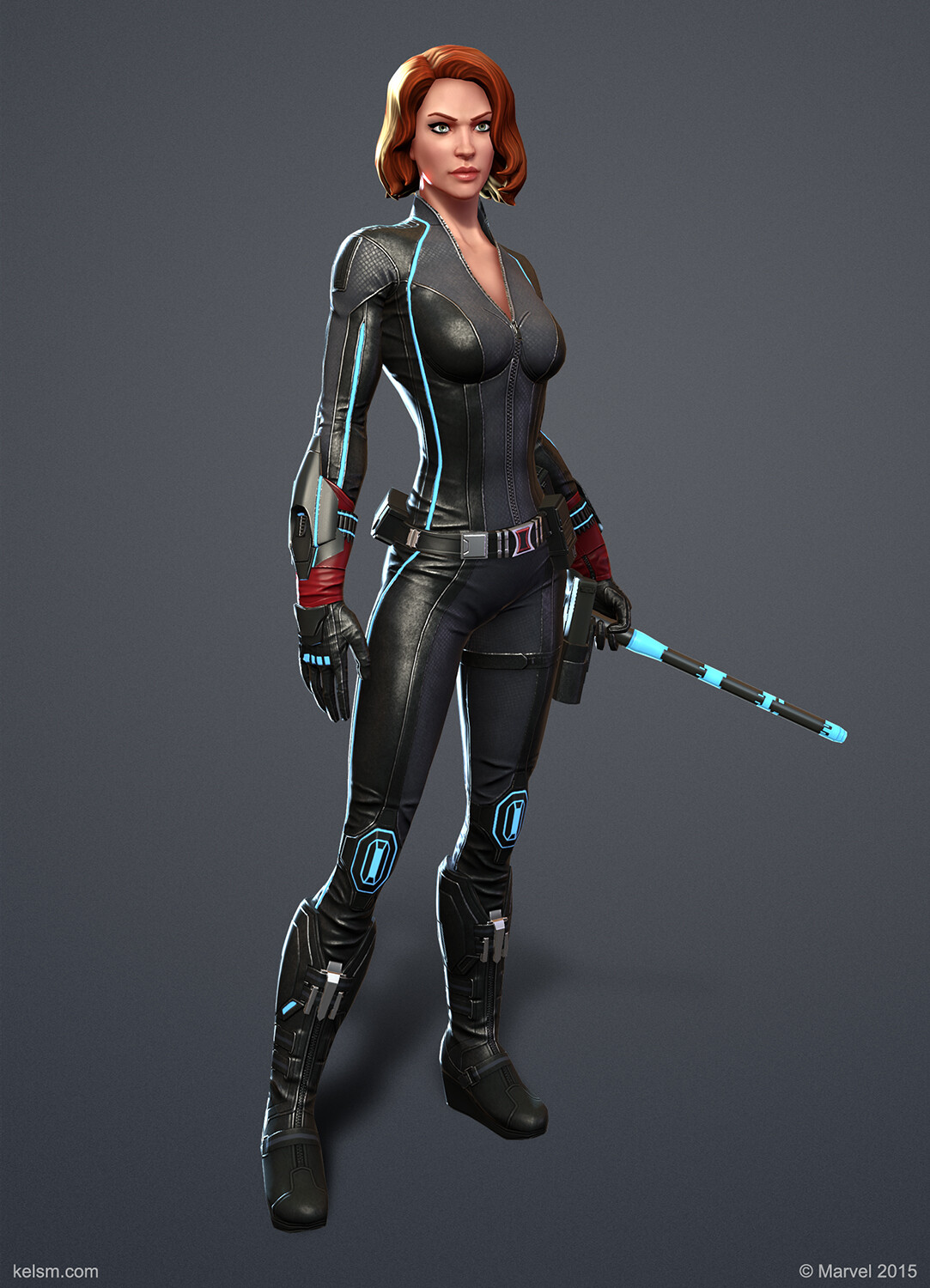 Black Widow Age Of Ultron By Brad1009 On DeviantArt poll-which-one-is-your-favorite-black-widow-s-hair-r-marvelstudios