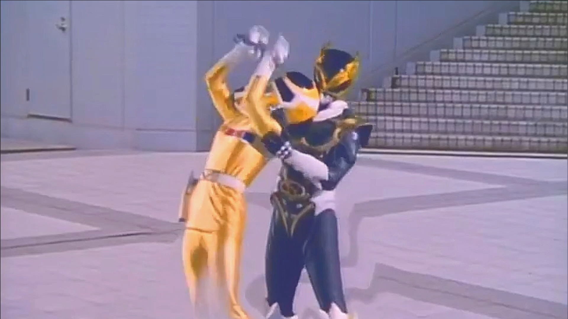 Mega Ranger Beaver Megaranger Yellow captured by Brad1009 on DeviantArt