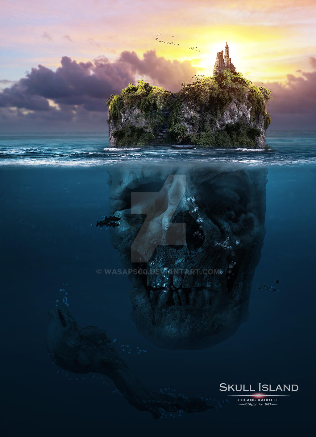 Skull island Skull Island by wasaps00 on DeviantArt