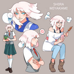 BnHA OC - Shira Miyakami