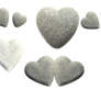 PNG corazon piedras