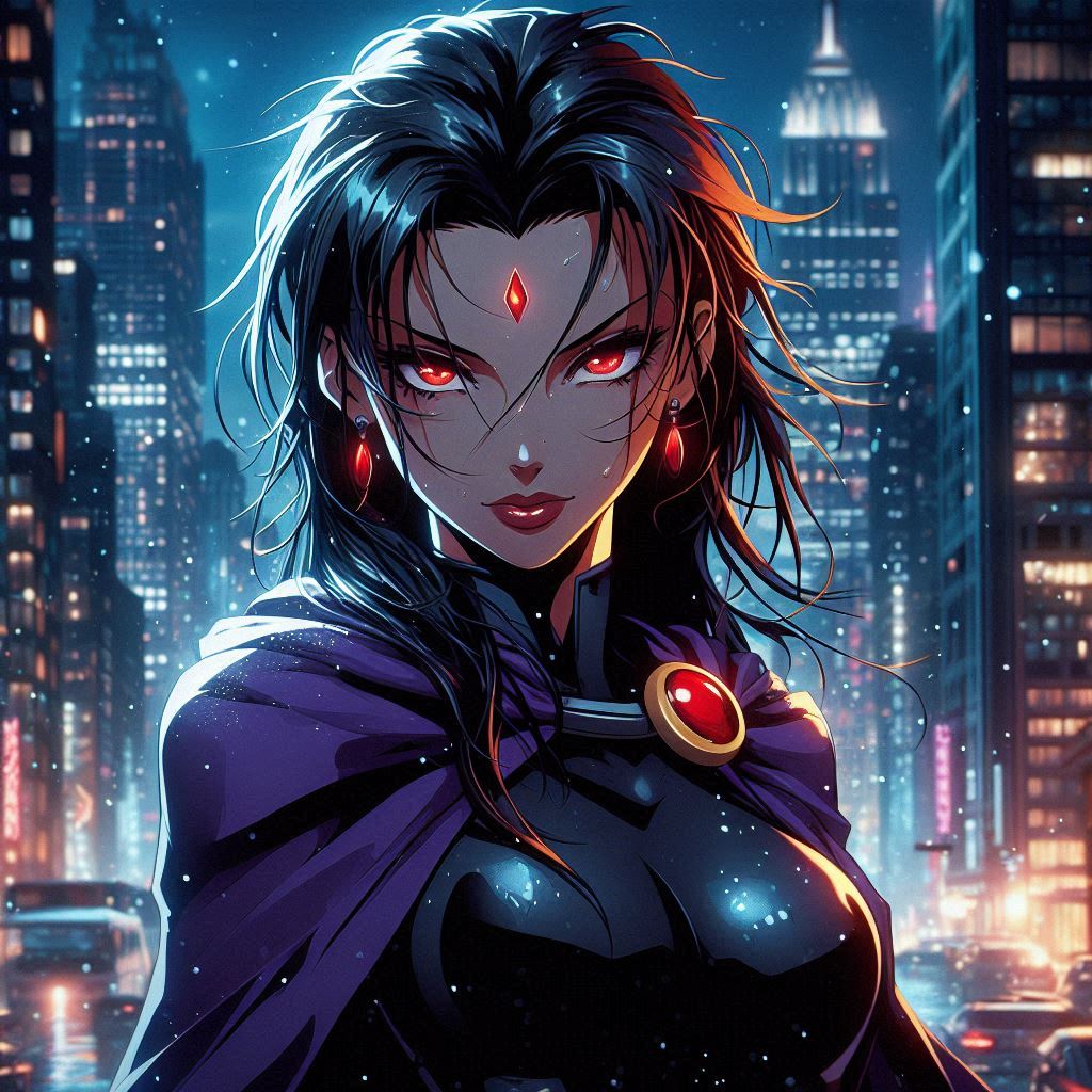 Raven Character R3 Raven by mechanianspidy on DeviantArt