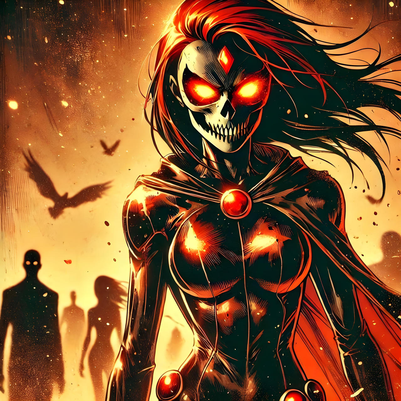 Ravenflame Ghost Rider Ravenflame by mechanianspidy on DeviantArt