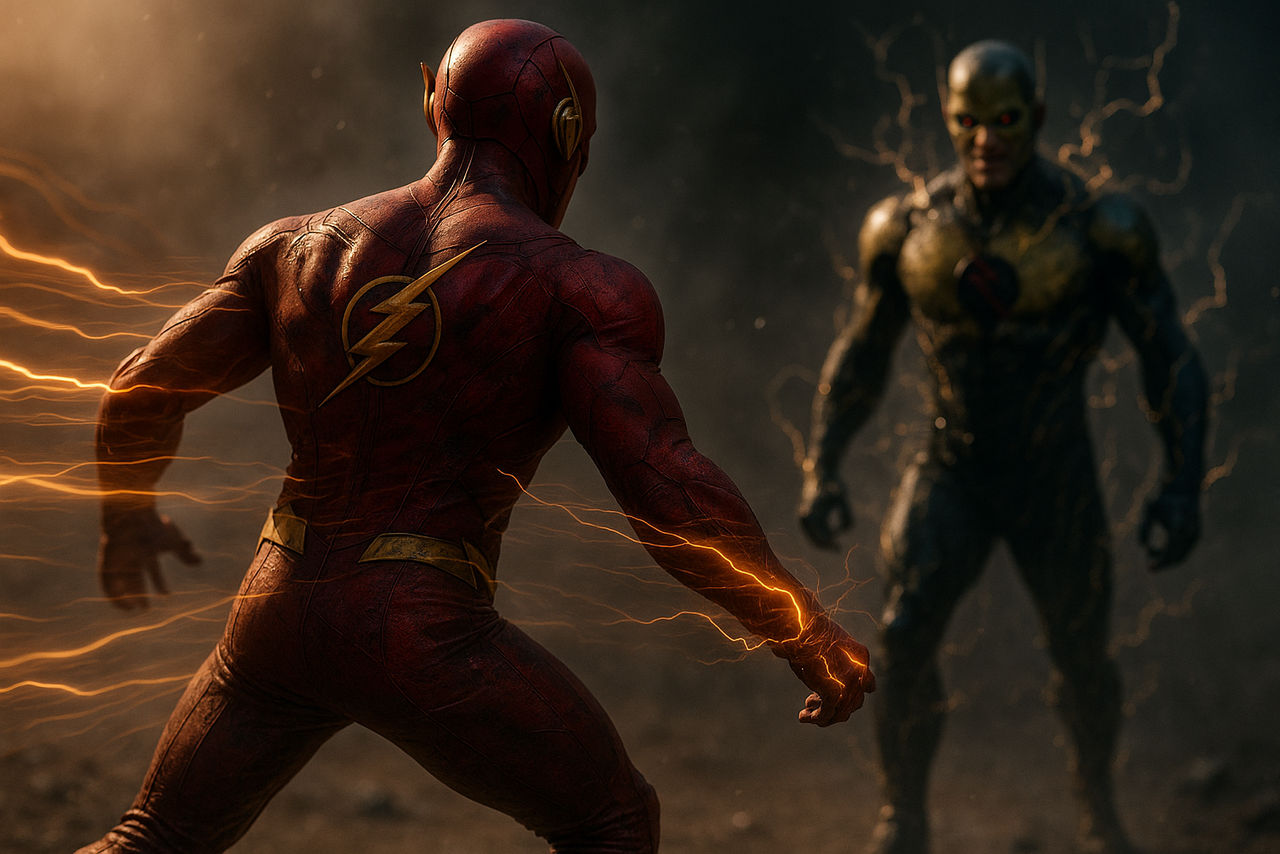 Flash X Reverse Flash Team Up Flash vs Reverse-Flash by mechanianspidy on DeviantArt