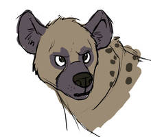 Hyena sketch