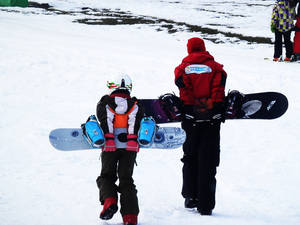 Day on Snowboard - PHOTO