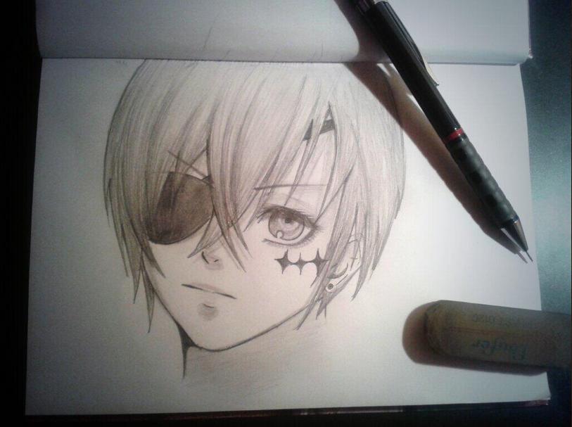 Ciel Phantomhive (Pencil Drawing)