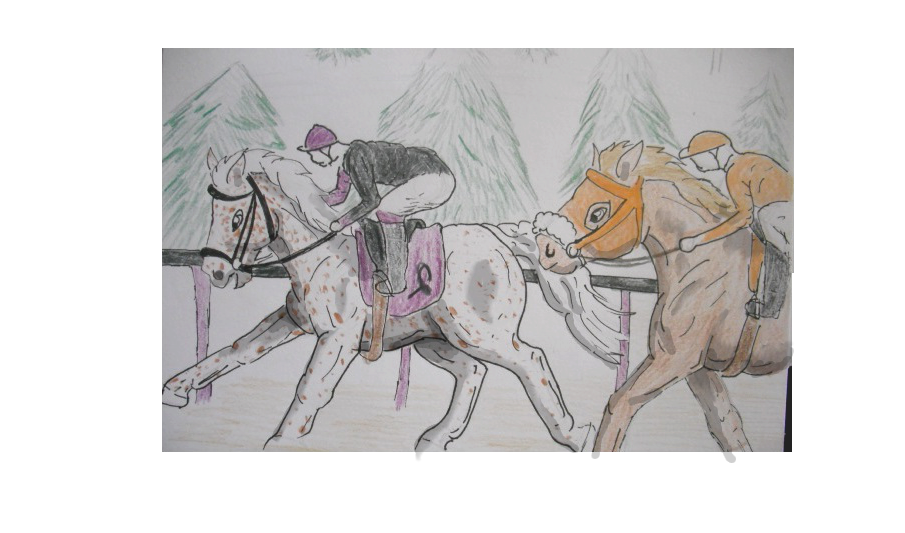 Faith Escapes at the Races
