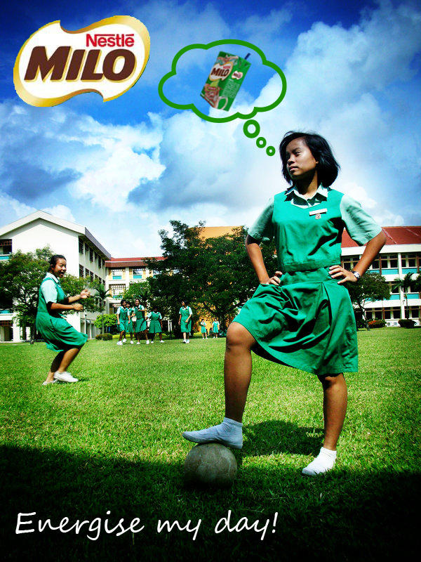 Advertisement Examples Milo milo advert by oOJudeOo on DeviantArt