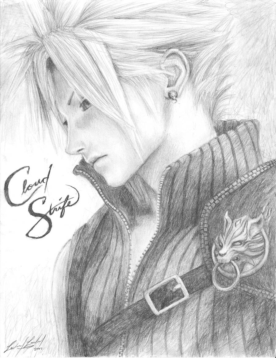 Cloud Sketch - FFVII