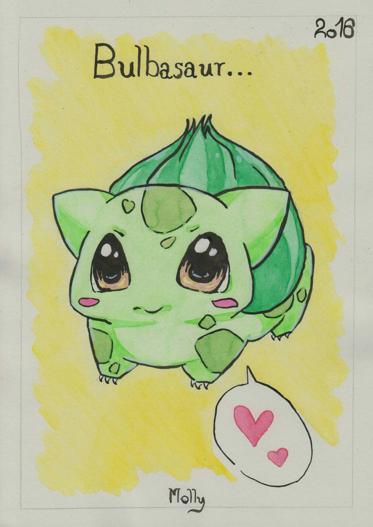 Bulbasaur Written Bulbasaur by Kimo-chanPantheras on DeviantArt